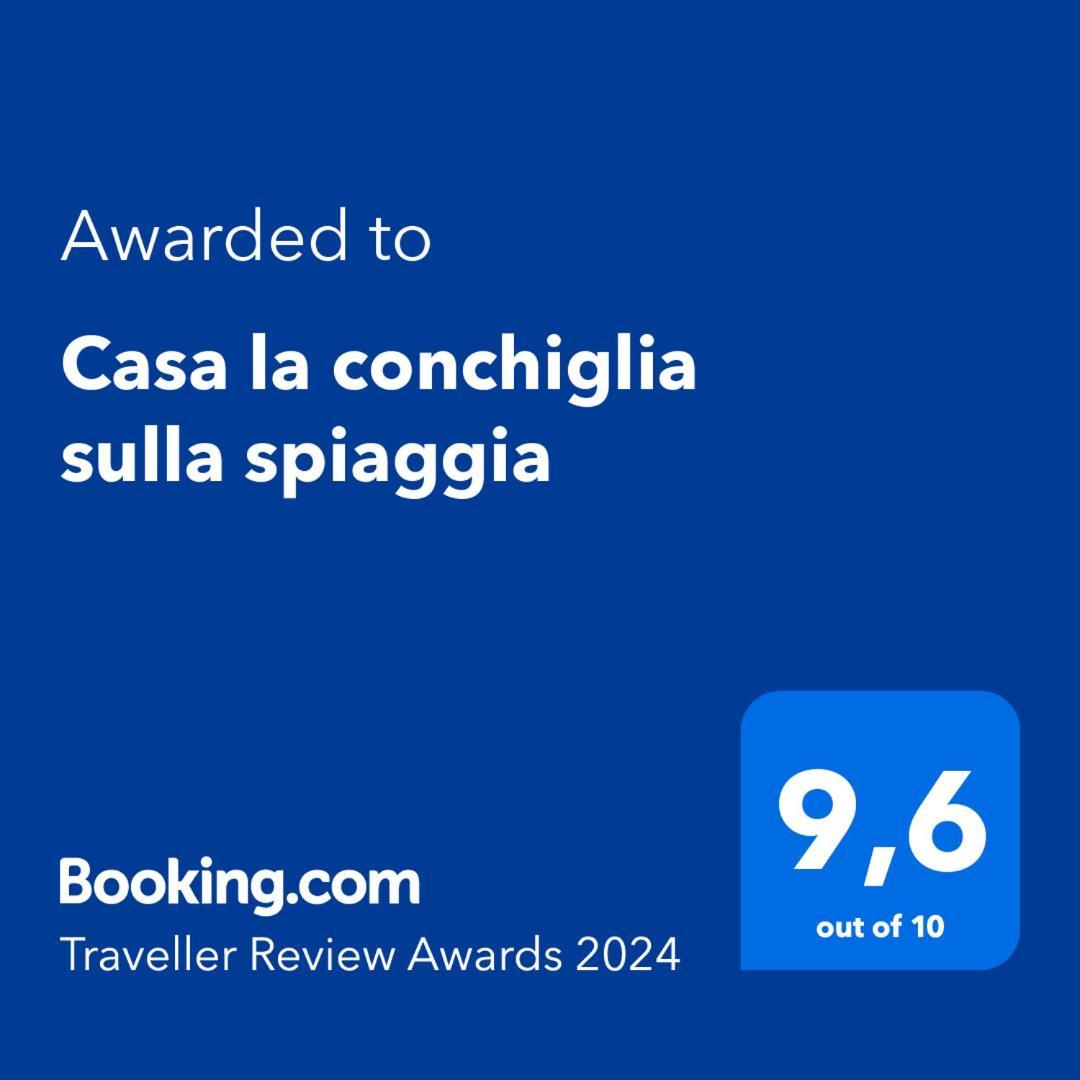 Casa La Conchiglia Sulla Spiaggia Lido di Noto Extérieur photo